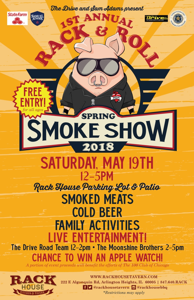 1st Annual “Rack N’ Roll Spring Smoke Show” at Rack House, May 19 ...