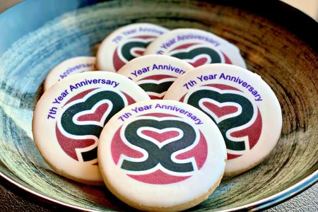 Strings Ramen Free Valentines/7th Anniversary Cookies