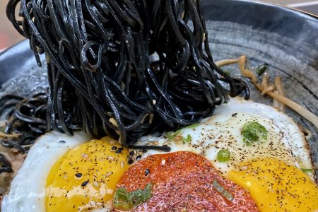 Halloween Noodles, Hell Ramen at Strings 