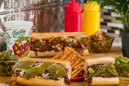 Beef Up Your May on National Italian Beef Day at Pop's on May 23