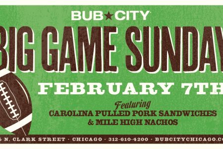 Big Game Sunday at Bub City