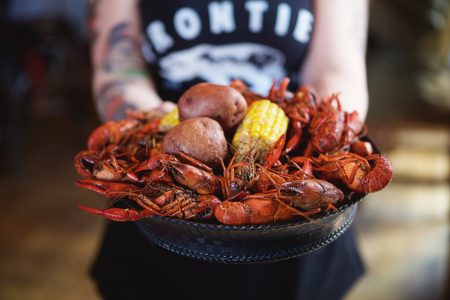 Jazzfest Crawfish Boil at Frontier 