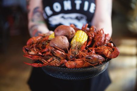 Summer Crawfish Boil at Frontier