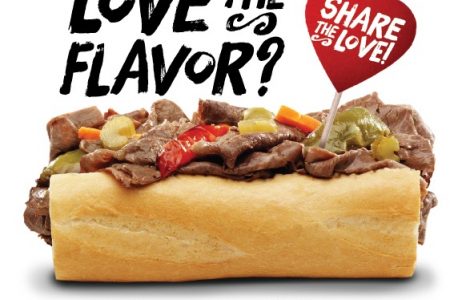 Share the Flavor and get a FREE Buona Beef this Valentine’s Day