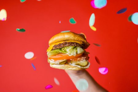 Free Single Cheeseburgers for M Burger's Birthday, 3/20