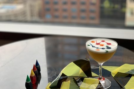 Baptiste & Bottle Creates Interactive Cocktail Inspired by Virgil Abloh