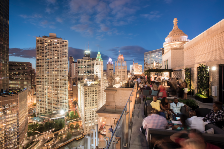 National S'mores Day at LondonHouse Rooftop