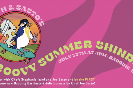 Joe Sasto Pops Up at Baobing with Ice Cream Sundaes