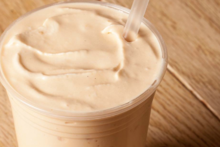 Butterscotch Milkshakes at M Burger in January 