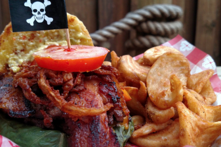 New "Dive Burger" at Dive Bar