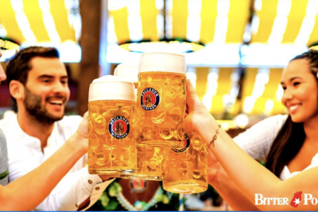 Oktoberfest at Bitter Pops: Beer Garden, Stein Hoisting, Fest Burger, and more