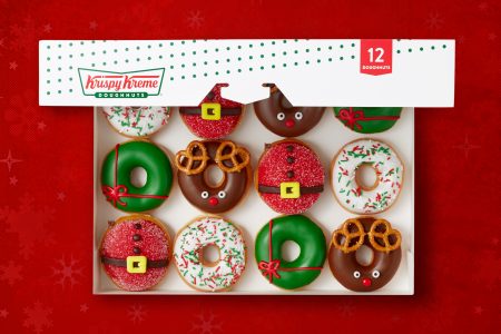 Krispy Kreme Debuts Holiday Treats: North Pole-inspired Doughnuts & a Chocolate Glazed Wonderland