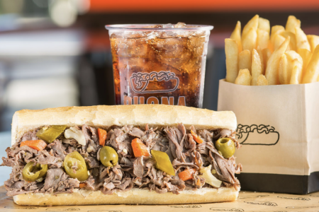 Buona Beef and Mojo's East Coast Eats Wildcard Playoff Sandwich Showdown