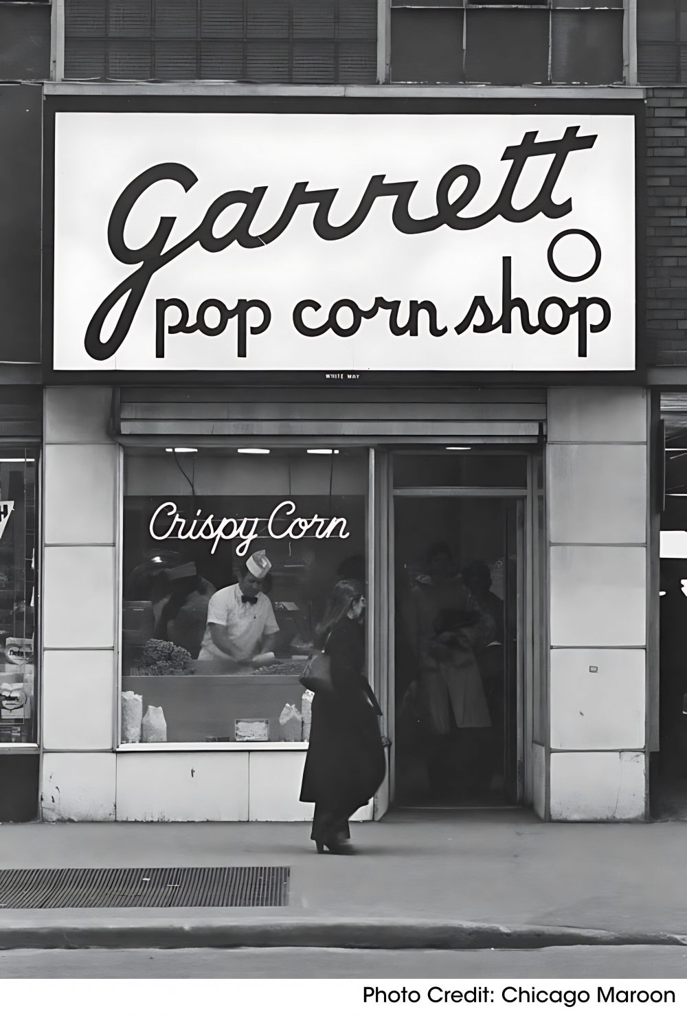 Garrett Popcorn Shops Original Location at 10 W. Madison in Chicago