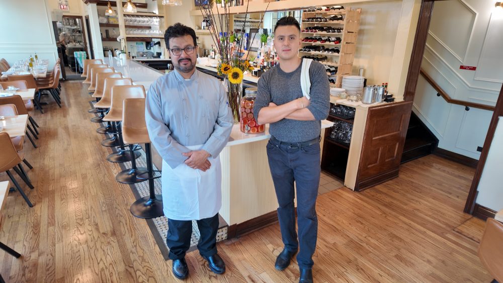 Owners Chef Rodolfo Hernandez and General Manager Christian Hernandez Photo by Cindy Kurman