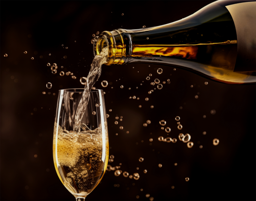 Sparkling Wine Pour 