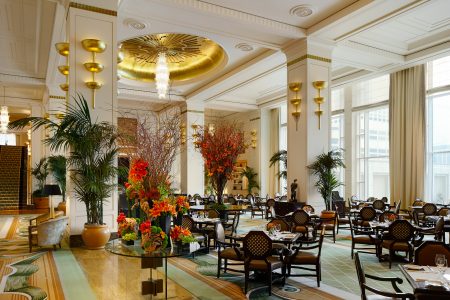 Enjoy Burgers & Bubbles Specials at The Lobby at The Peninsula Chicago