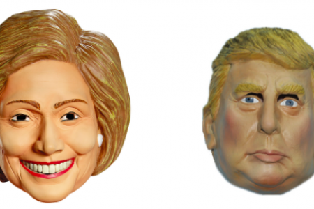 Presidential Debate Night Watch Party and Masked Face-Off Mock Debate